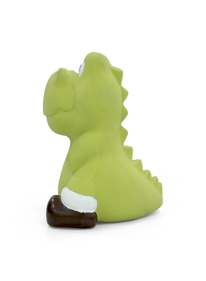 Zigly Lifestyle Chillosaurus Squeaker Dog Toy | Soft Chew Toy for Teething & Indoor Play - Image 4